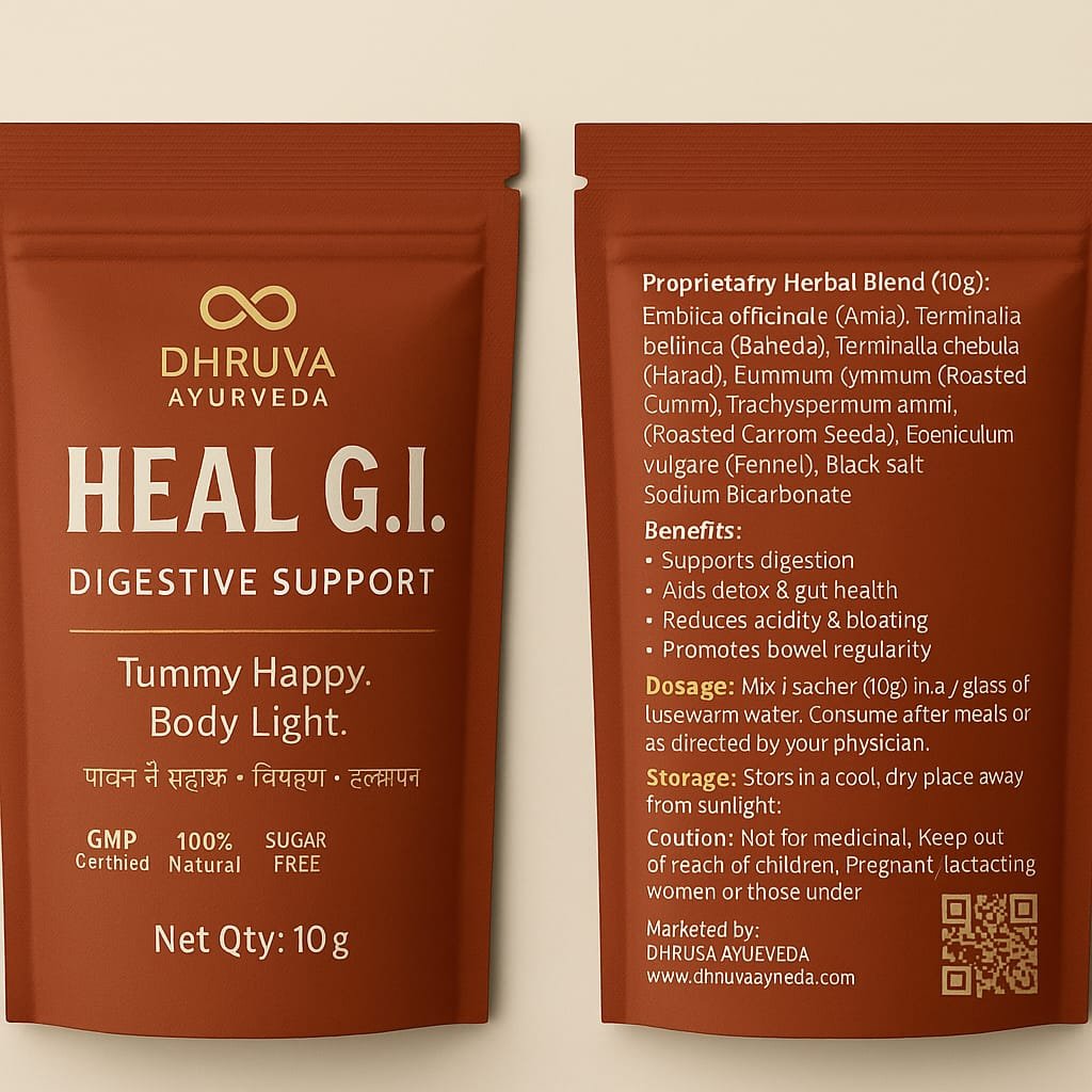 HEAL G.I. orange sachet